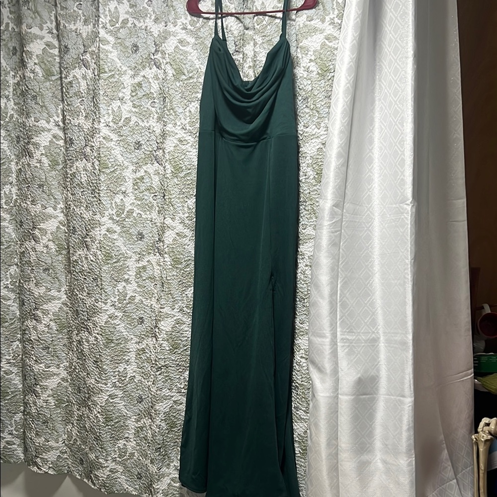 Elegant Green Women's Dress